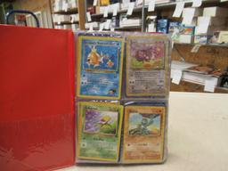 Folder of Pokemon cards