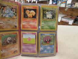 Folder of Pokemon cards