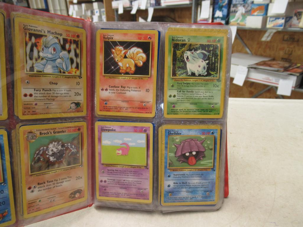 Folder of Pokemon cards