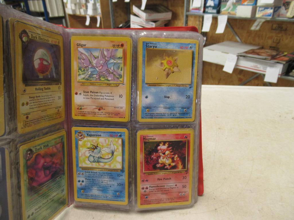 Folder of Pokemon cards