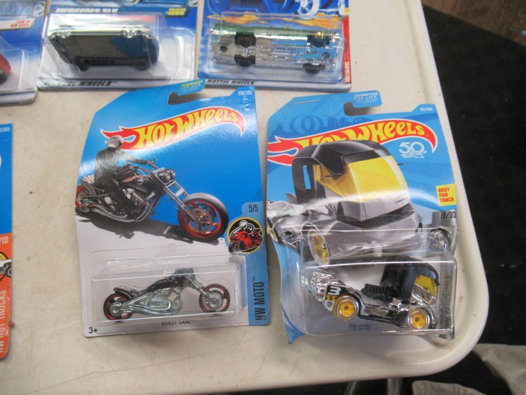 10 New hot wheels
