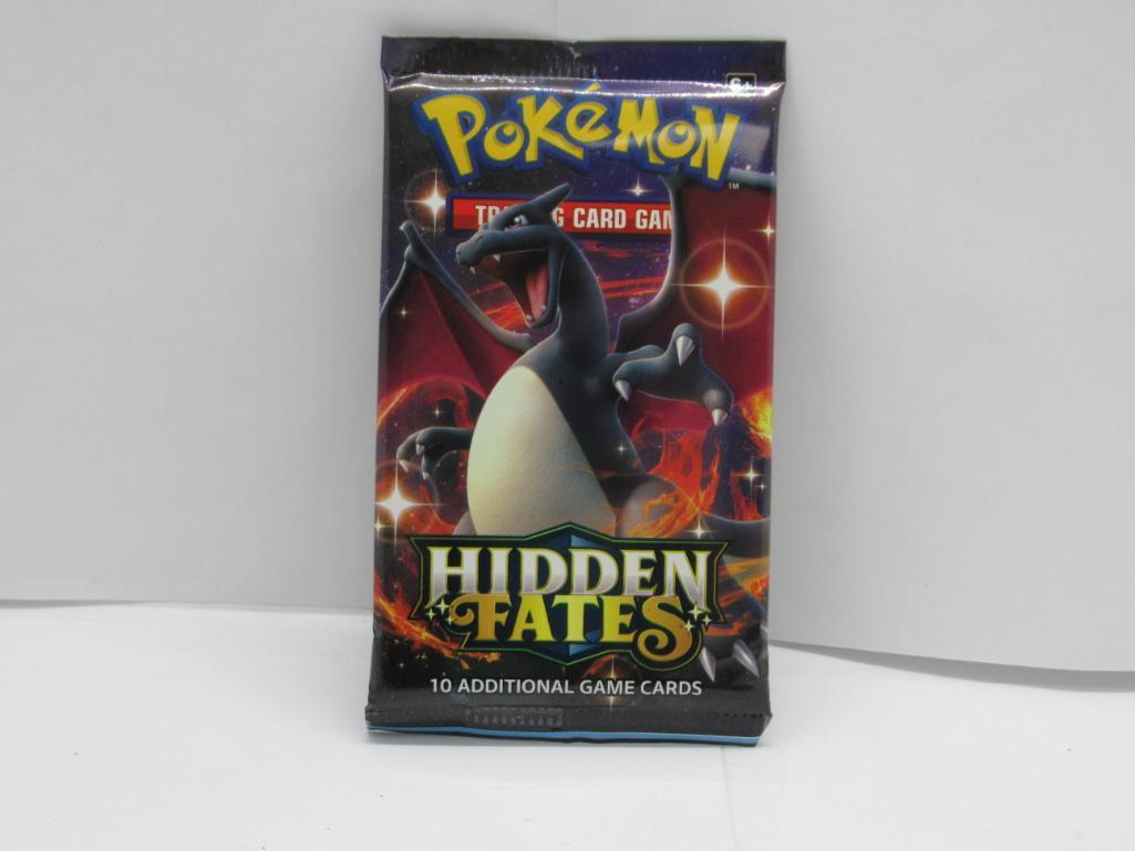 Factory Sealed Pokemon HIDDEN FATES 10 Card Booster Pack