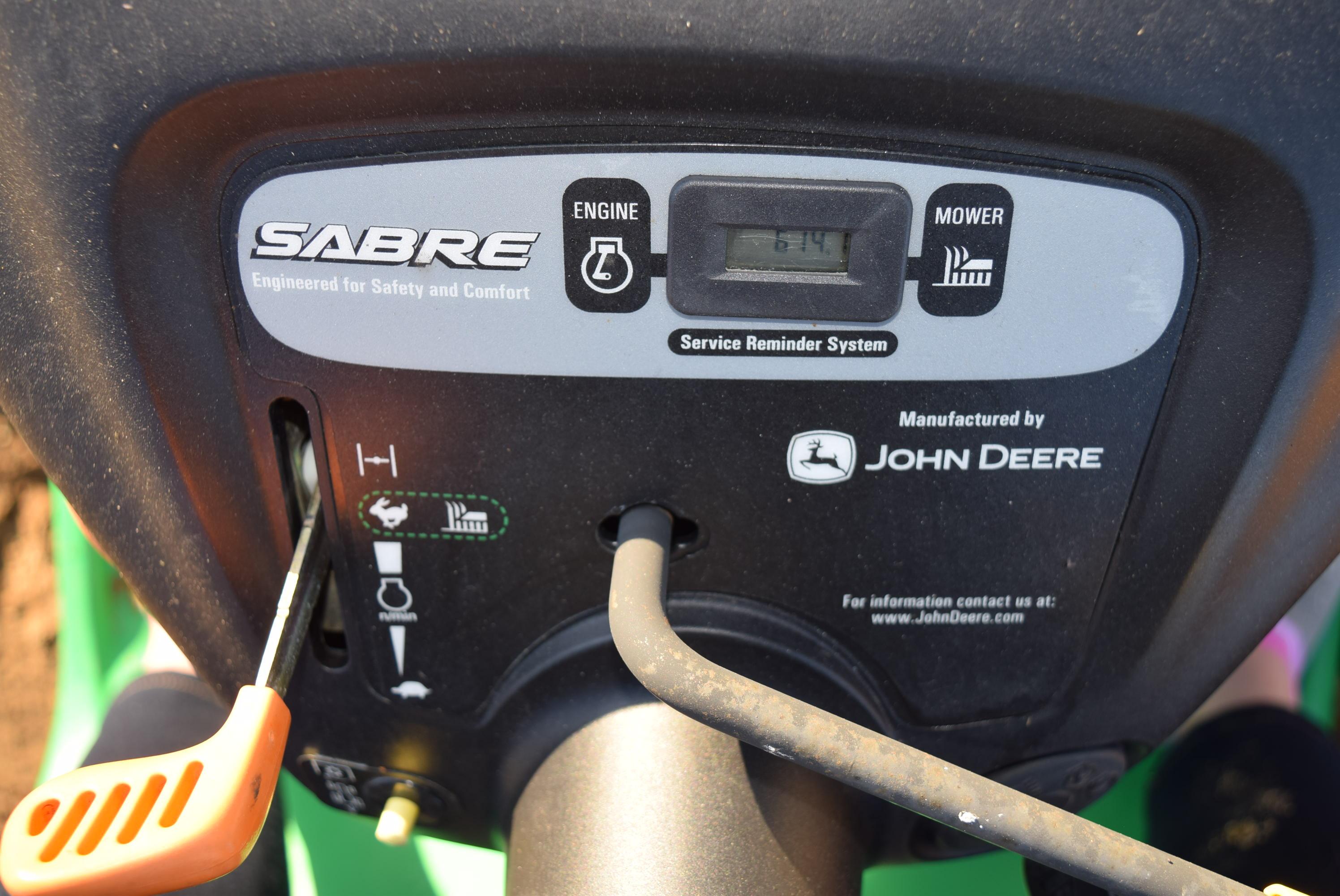 Sabre Riding Mower With Bag System