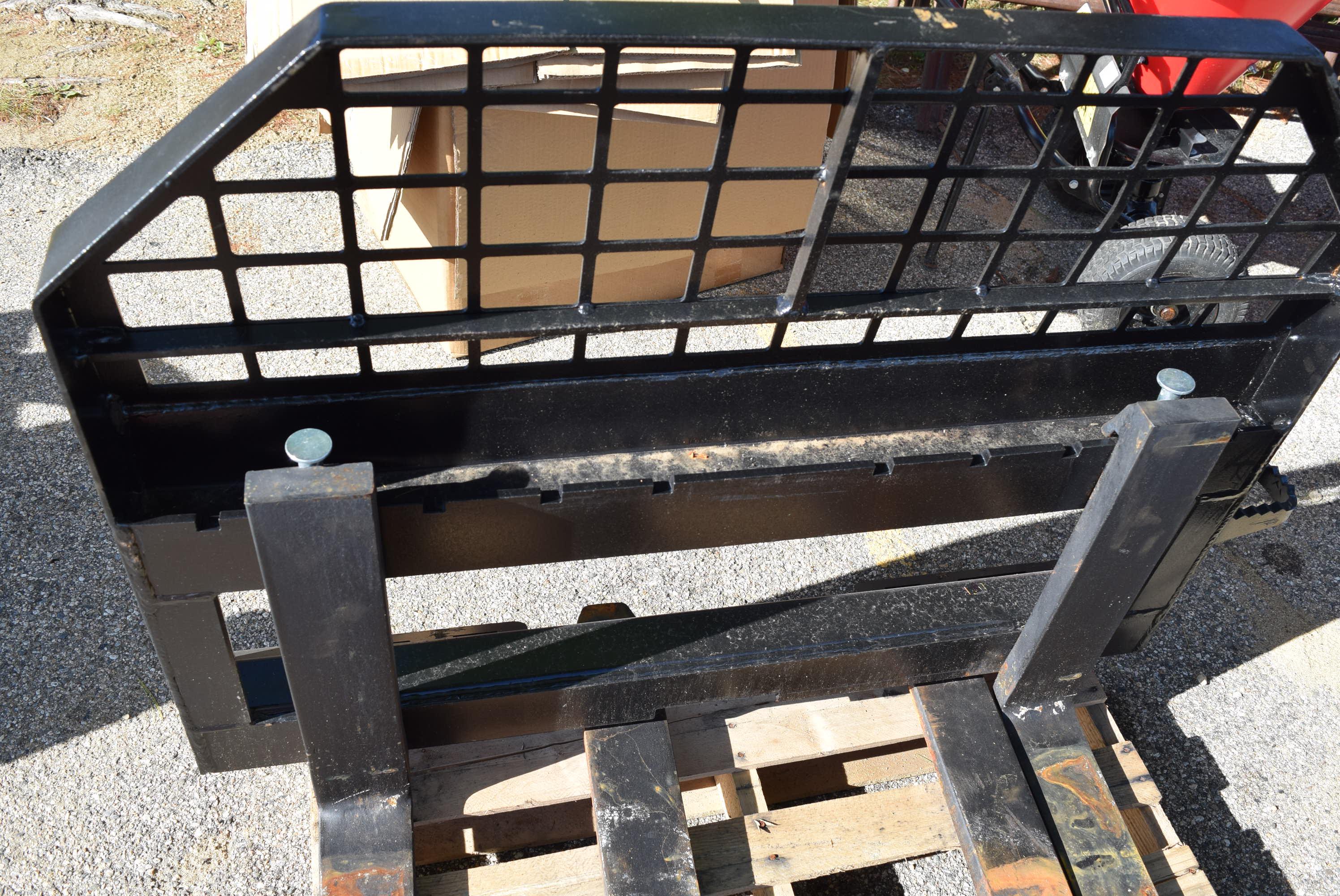 New JBX 4000  48â€� Skid Steer Fork Attachment