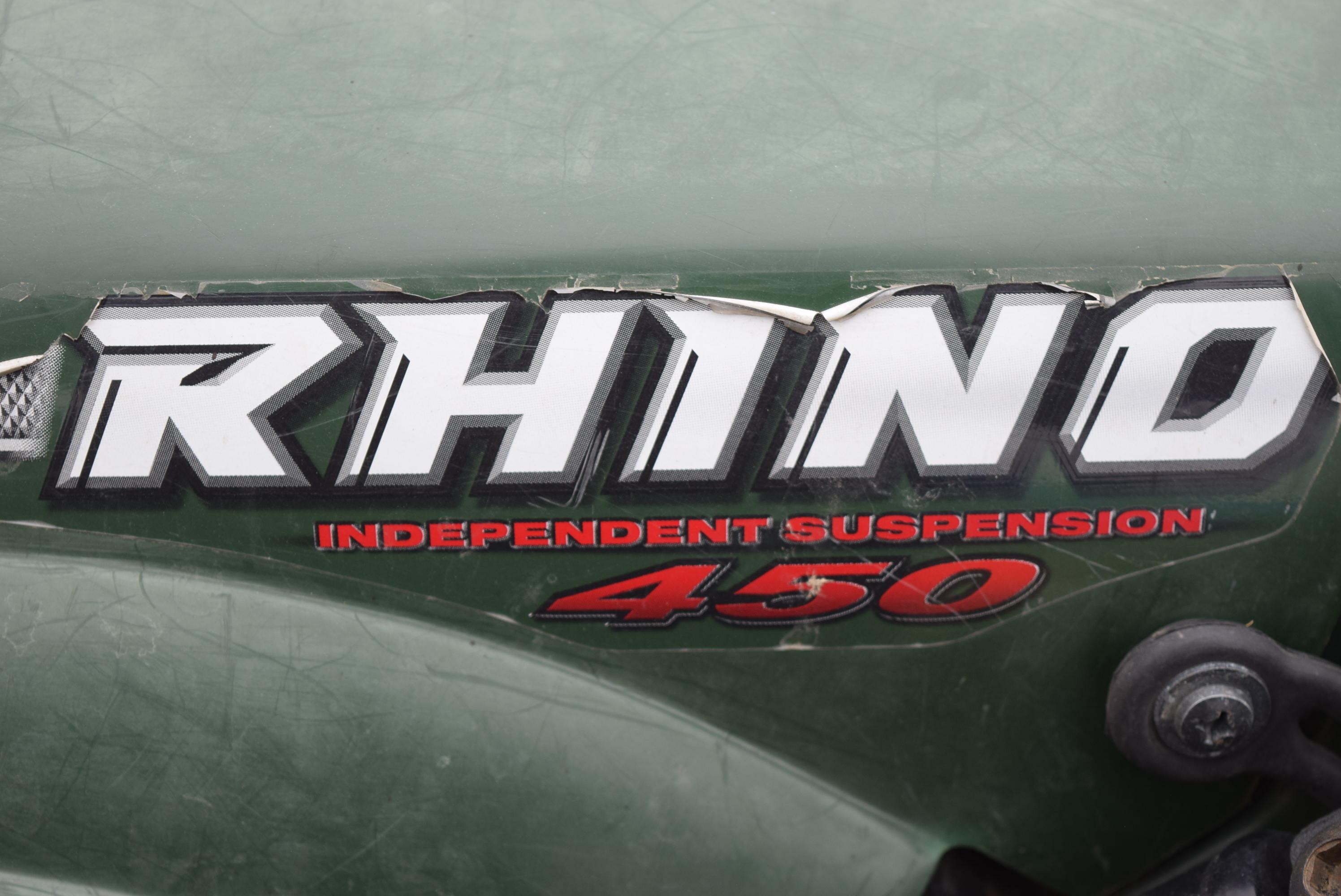 Yamaha Rhino 450 Side By Side