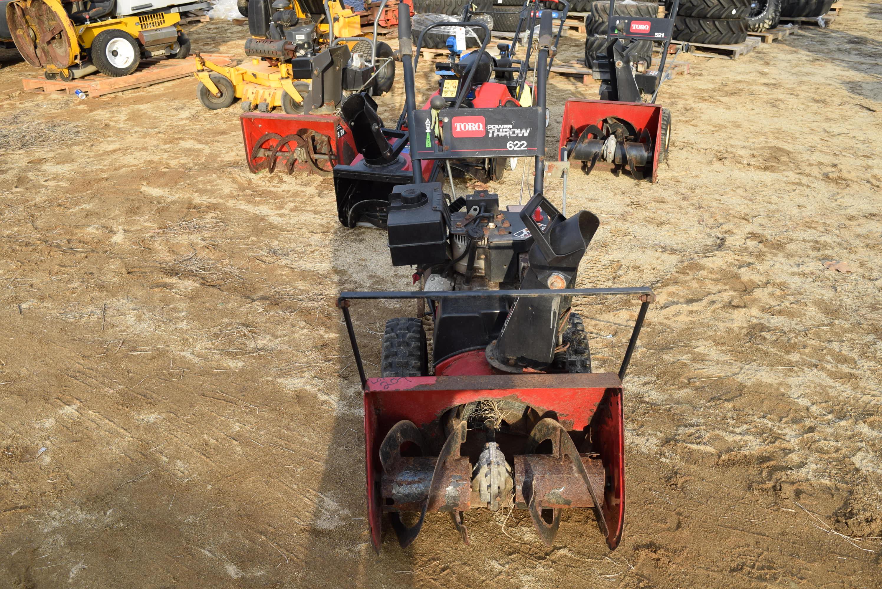 Toro Power Throw 622 Snow Blower