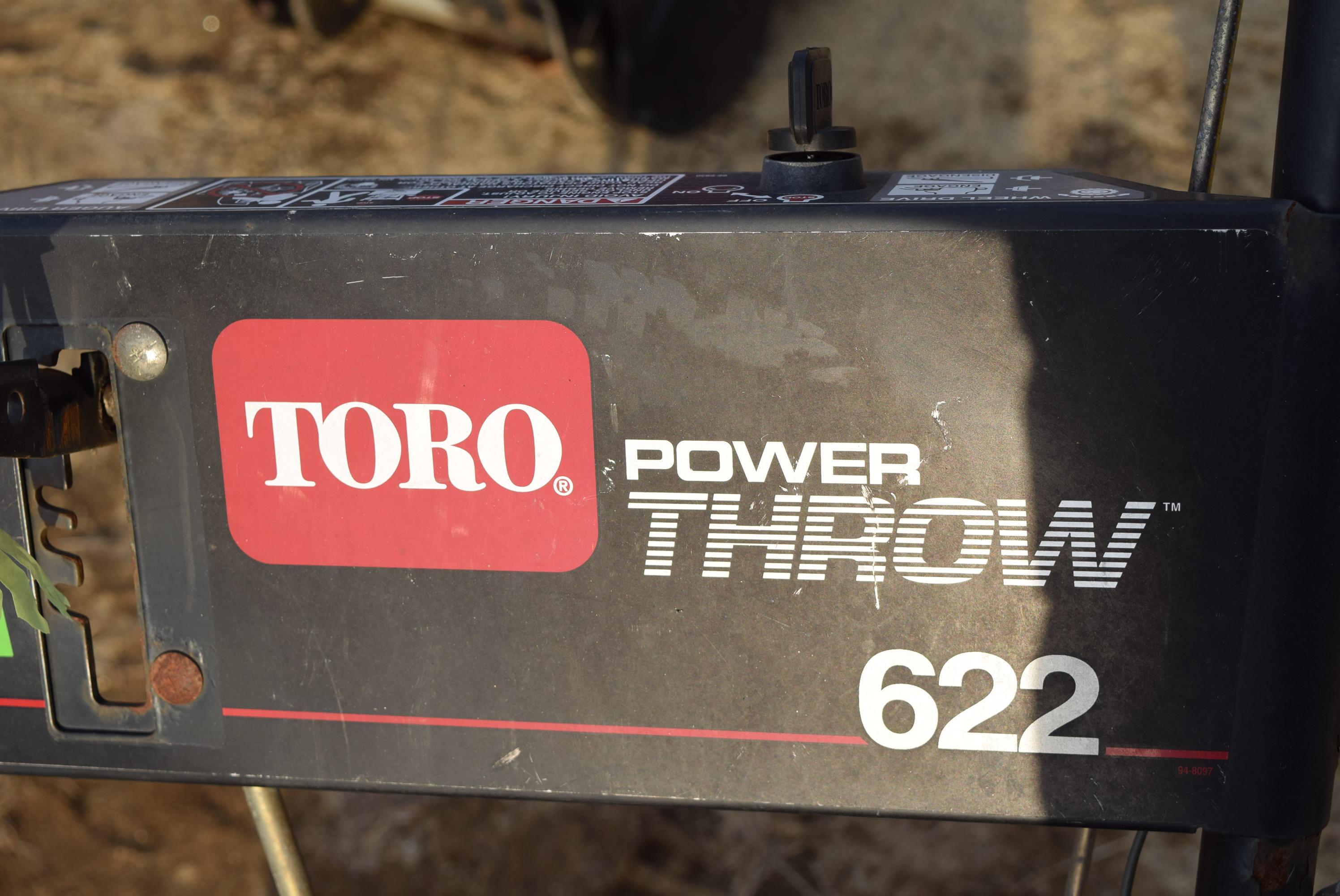 Toro Power Throw 622 Snow Blower