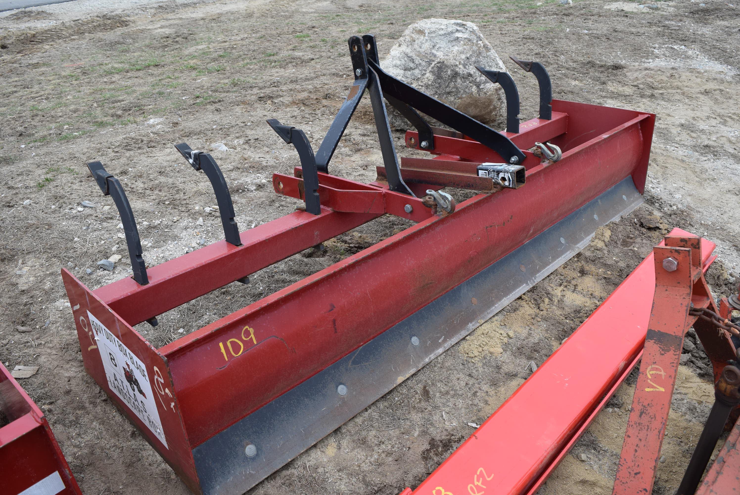 A.T.L.A.S 8ft Landscape Box Blade