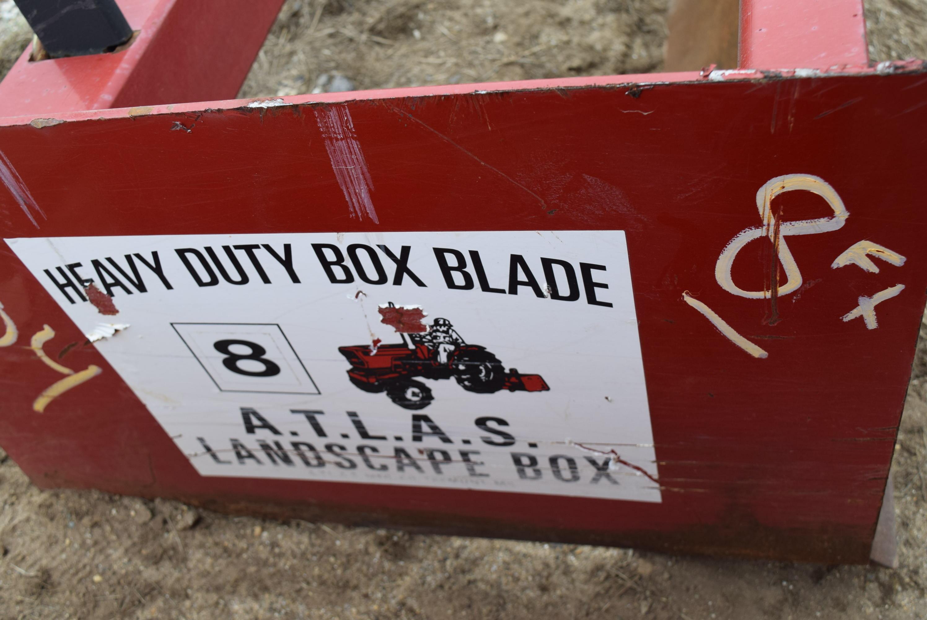 A.T.L.A.S 8ft Landscape Box Blade