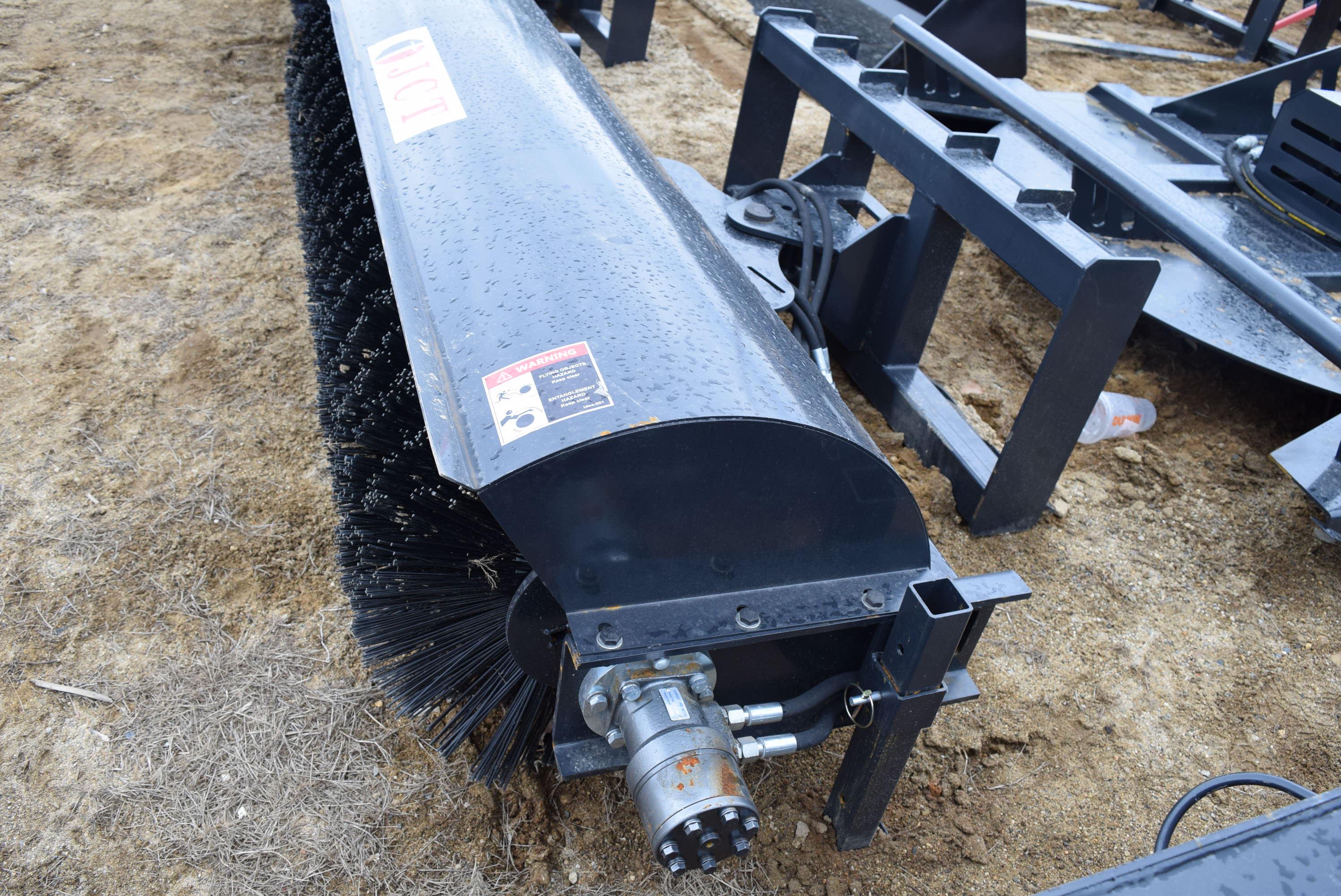 NEW 72 Inch JCT Angle Broom Attachment