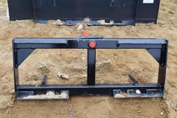 NEW  Kivel Skid Steer Hay Bale Spear Attachment