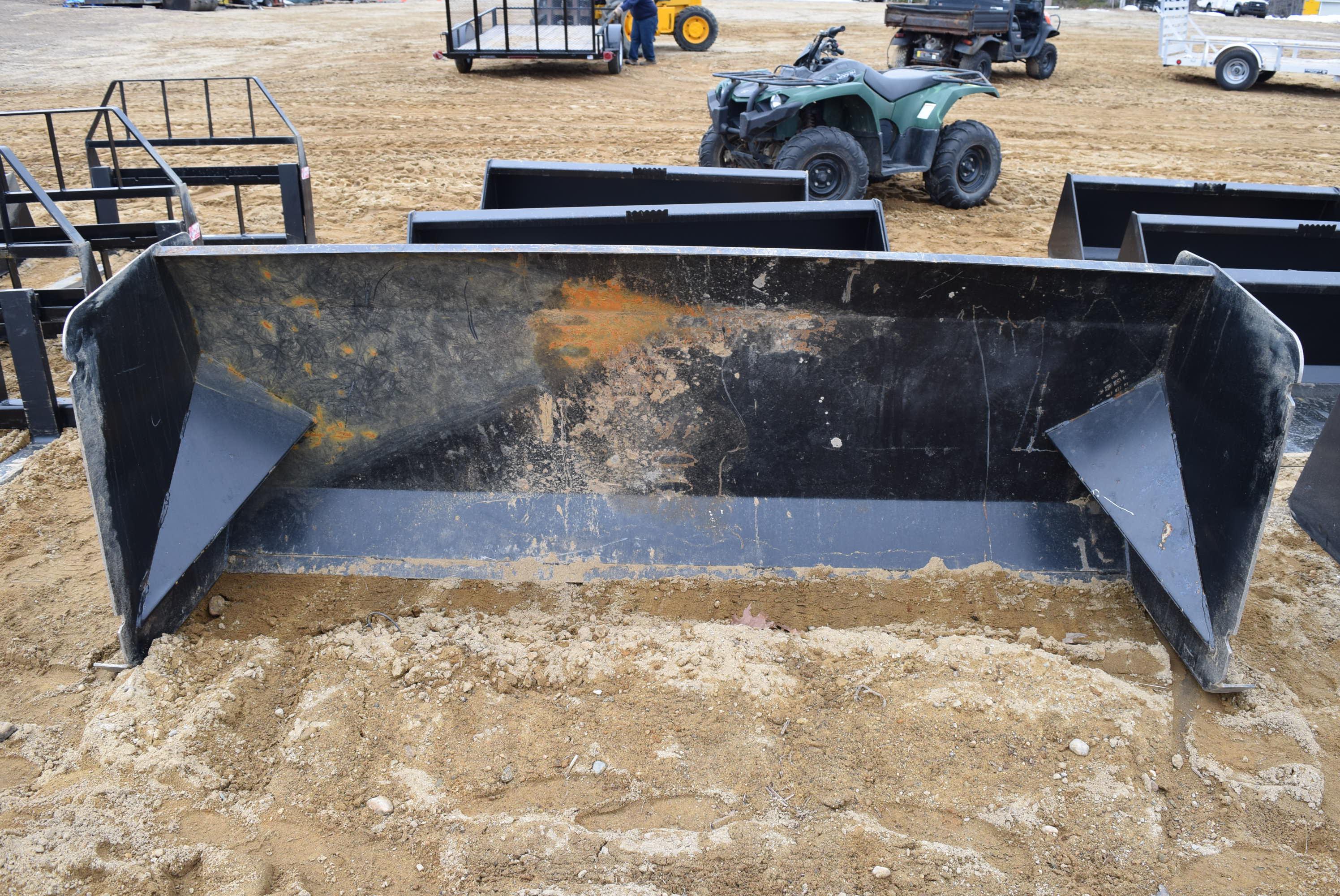 NEW 8 Foot Snow Pusher Bucket