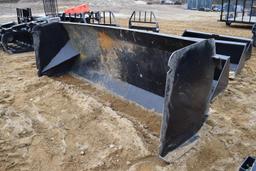 NEW 8 Foot Snow Pusher Bucket