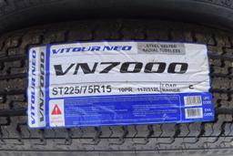 NEW Set of Four ST225/75R15