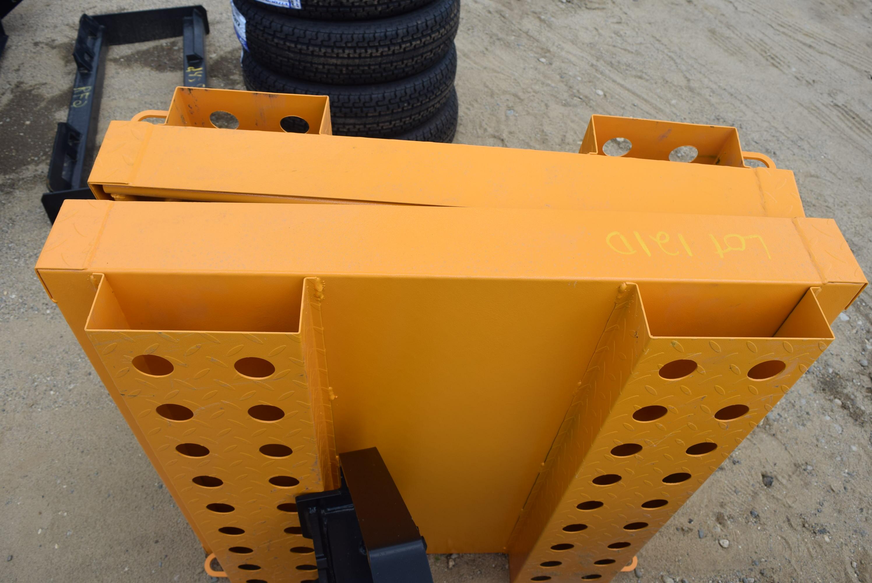 NEW Pallet Fork Mount Safety Basket
