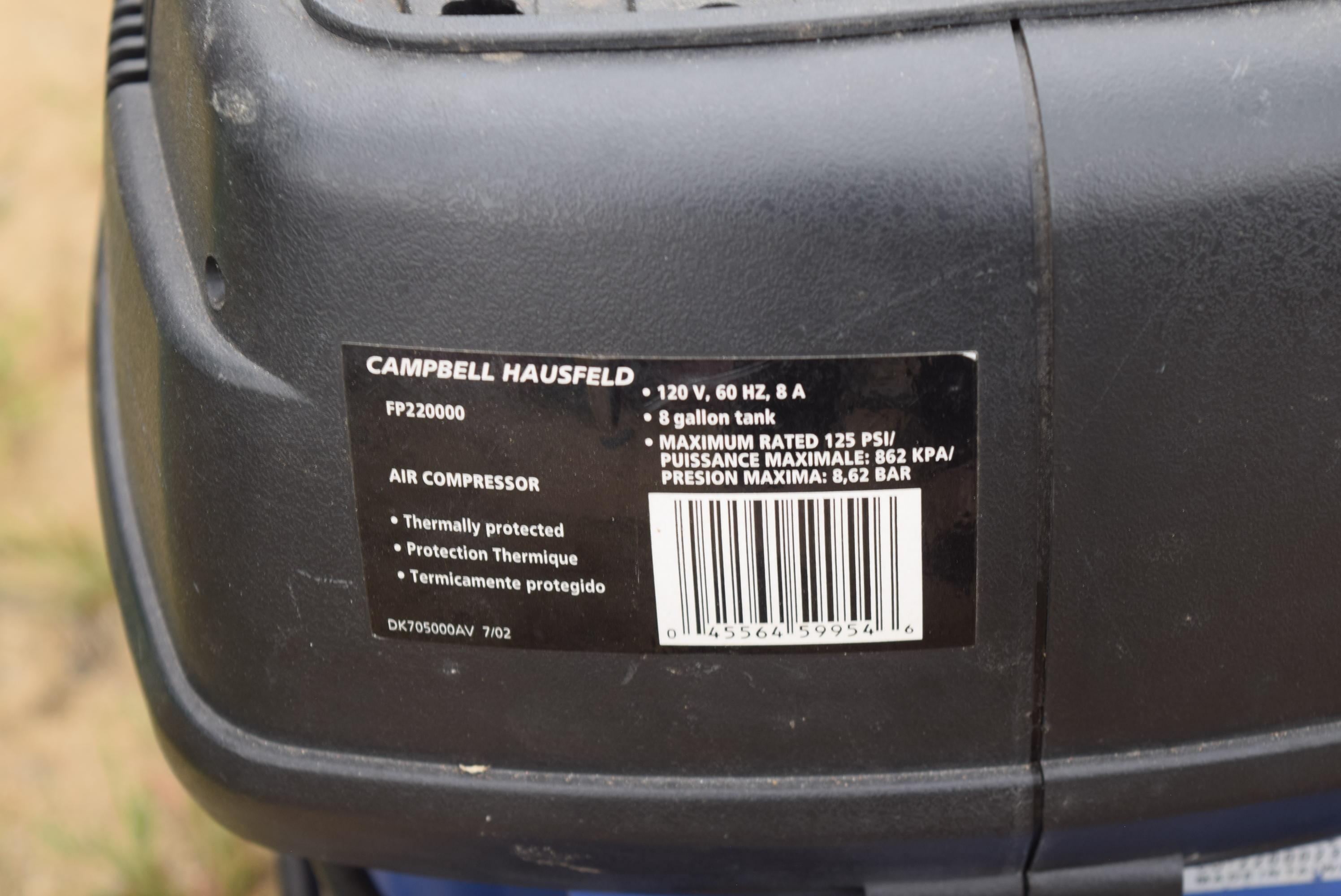 Campbell Hausfeld 2HP Air Compressor