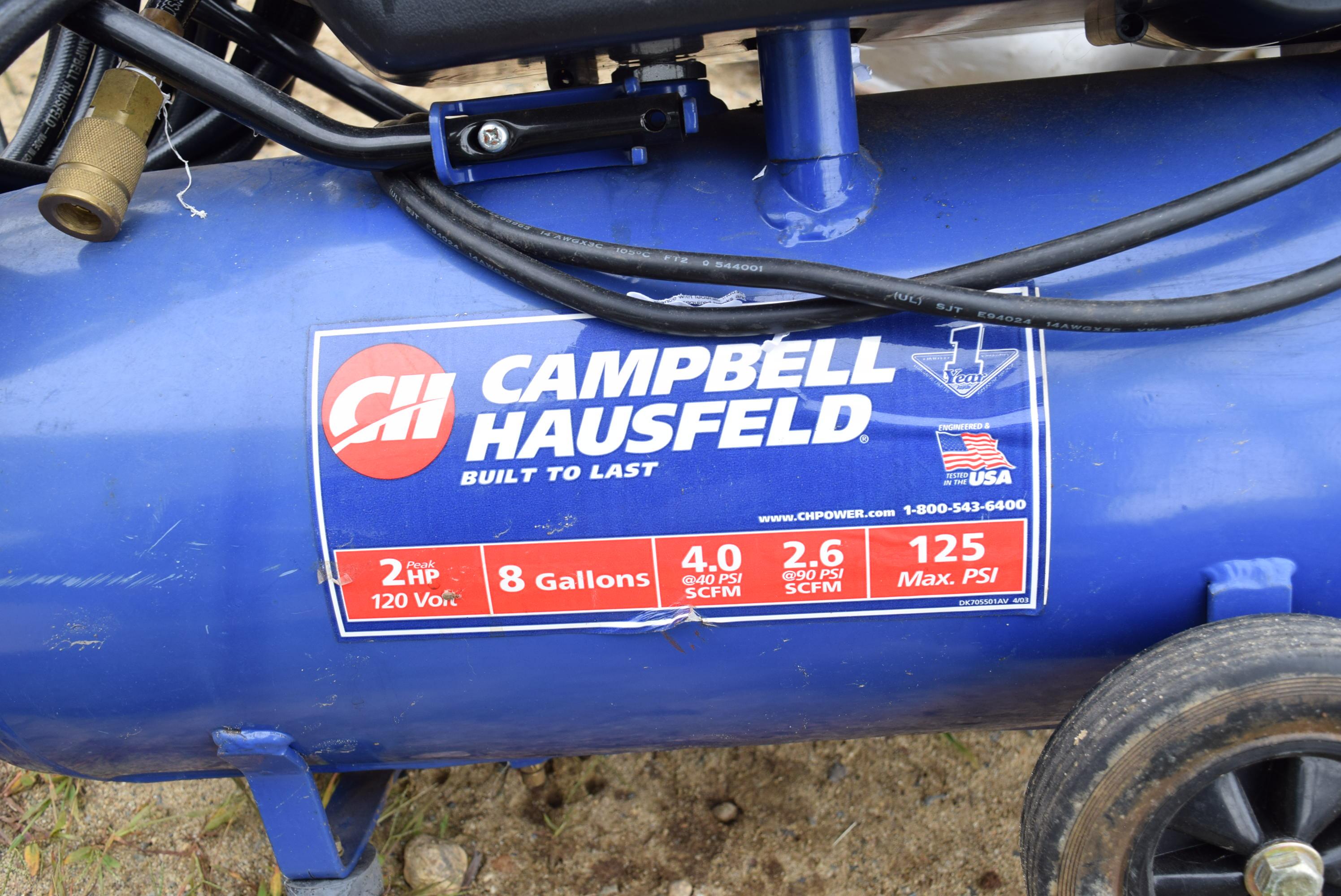 Campbell Hausfeld 2HP Air Compressor