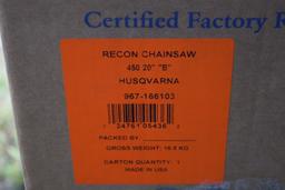 Husqvarna Factory Recon 450 Chainsaw