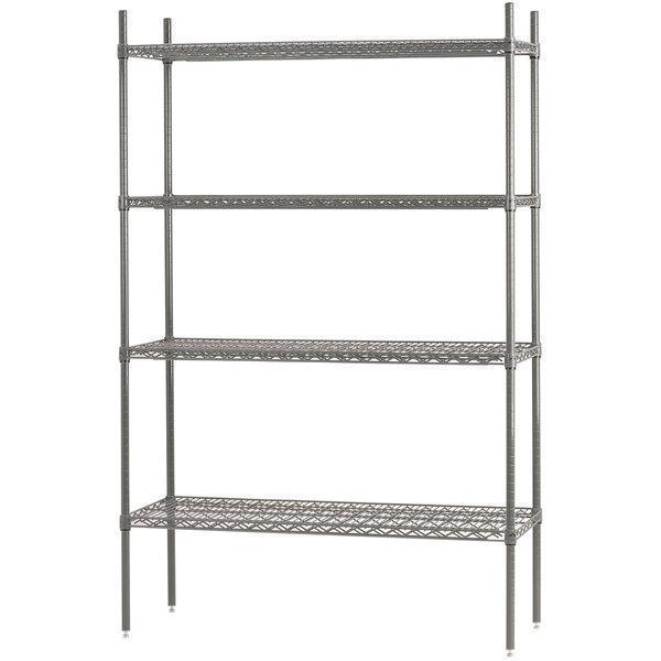 Advance Tabco Chrome 4 Tier Shelf 18x60 NIB