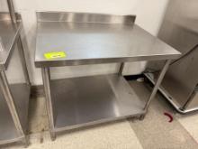 Stainless Steel Prep Table 42X30X35 INCHES