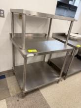 Stainless Steel Prep Table 36X30X35 INCHES