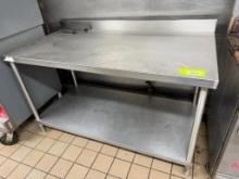 Stainless Steel Prep Table 60 INCHES