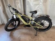 NEW HAOQI CHEETAH FULL SUSPENSION STEP OVER E-BIKE