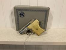 S&W MO. 61-3, 22 LONG CTG HANDGUN W/BOX