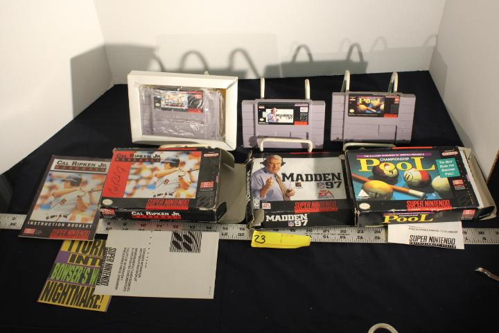 Super Nintendo Video Games