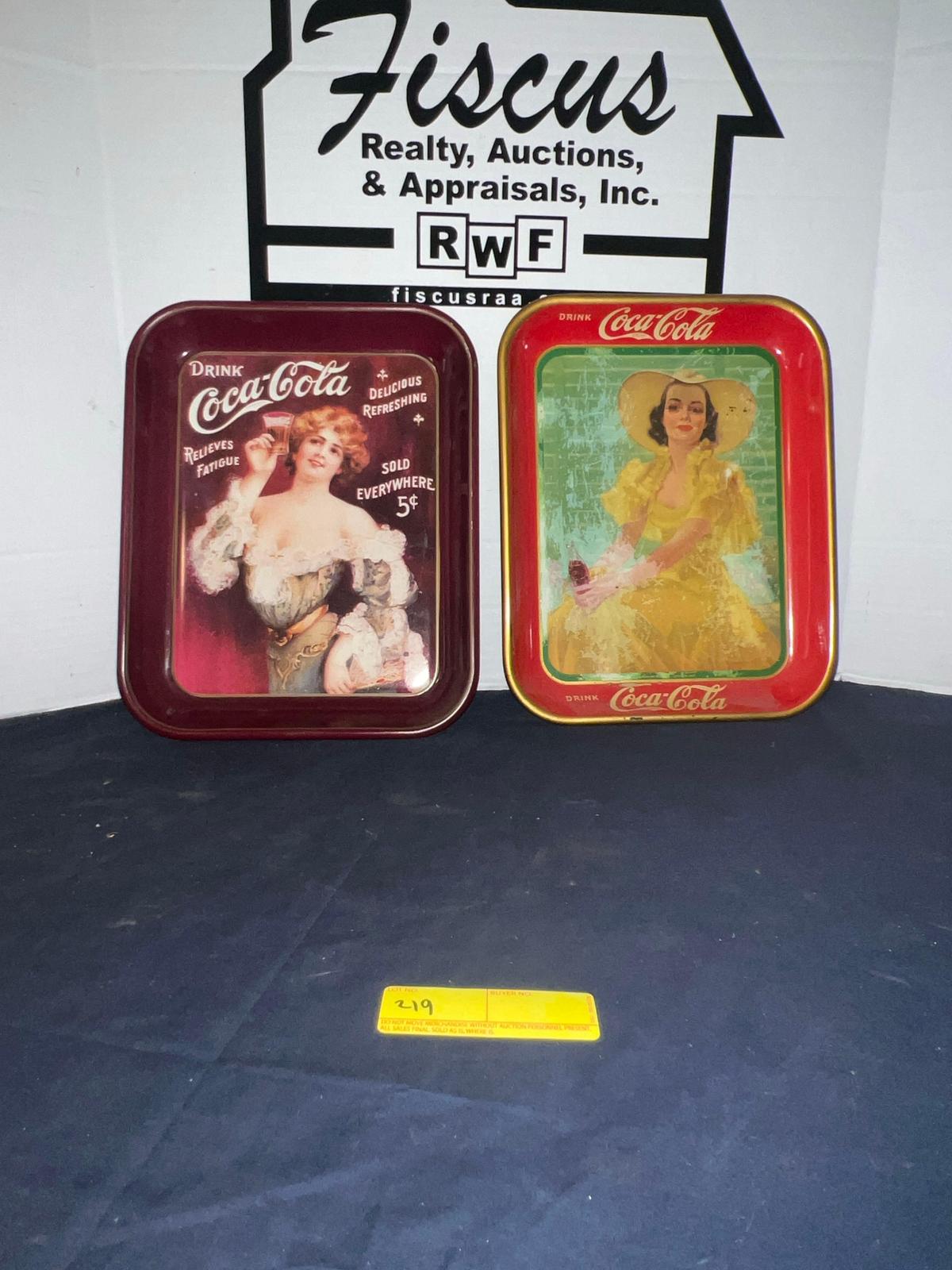 Coca Cola Trays