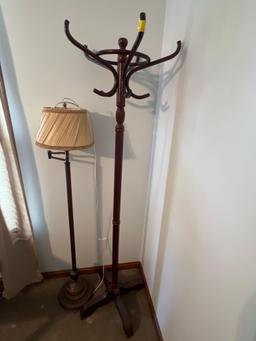 Hall Tree & Floor Lamp