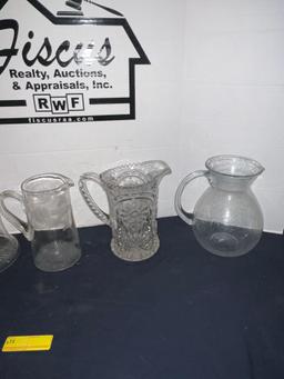 Clear Glass Pitchers