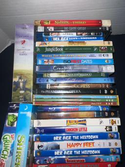 Blue Ray, Dvds & VHS tapes