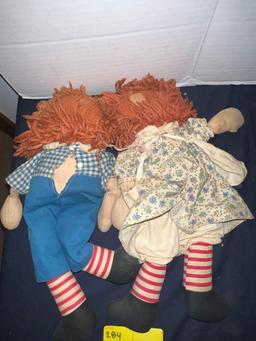 Raggedy Ann Dolls