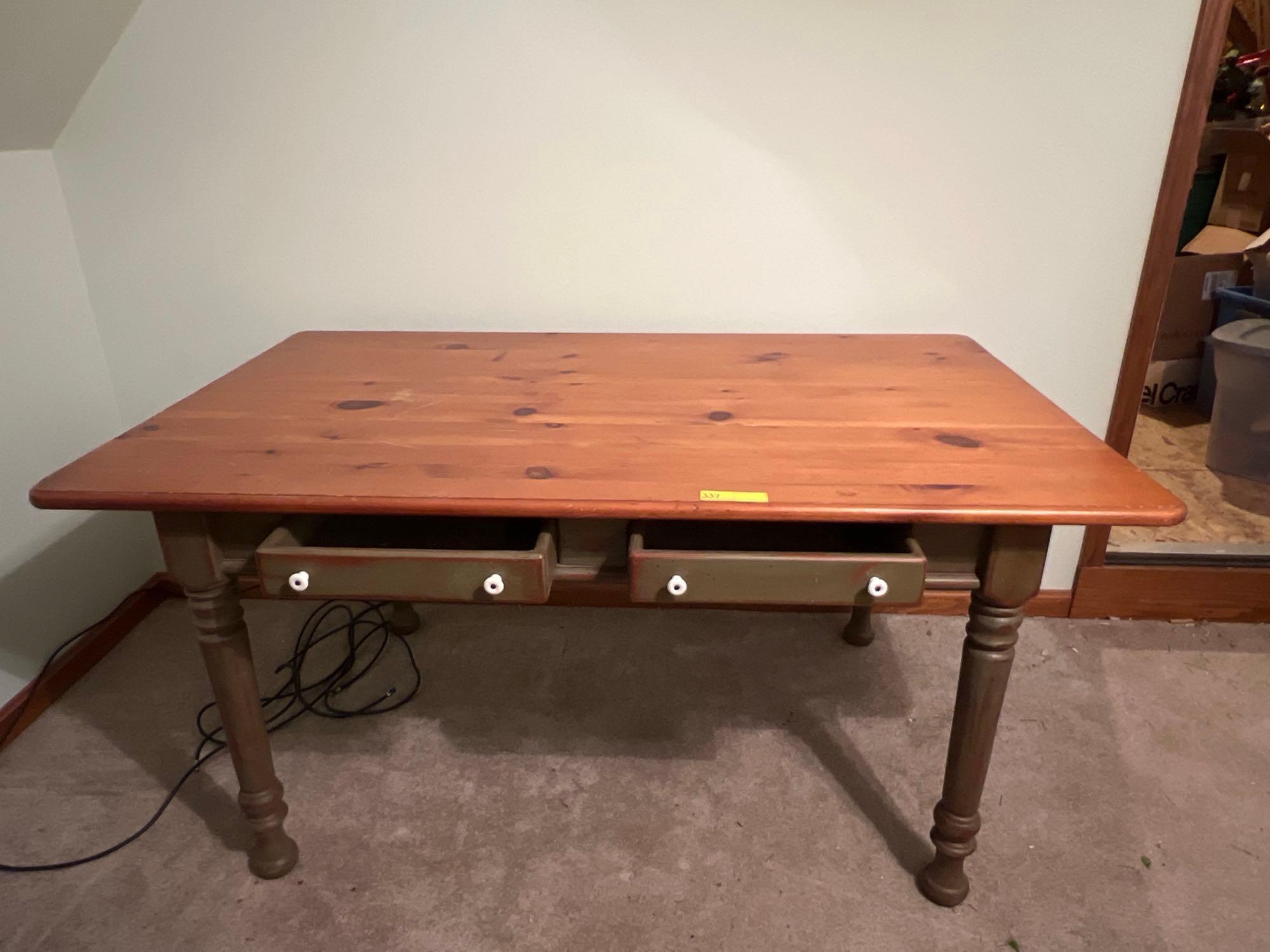 Two Drawer Table