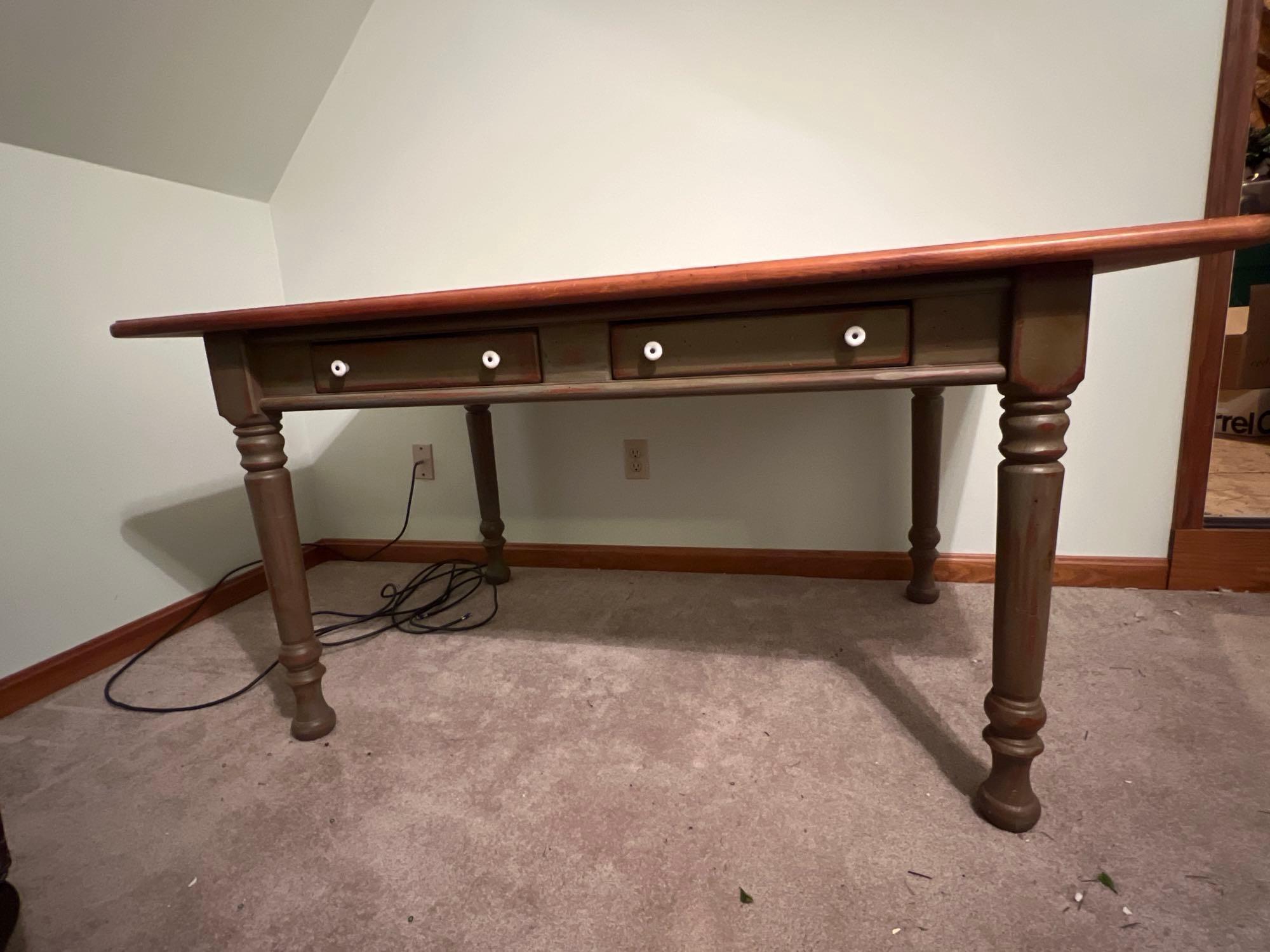 Two Drawer Table