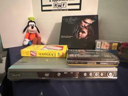 Dvd Player, Goofy Plush, CDs & Board Games