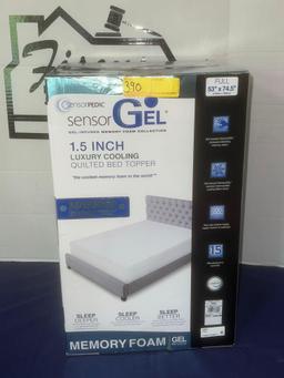 Sensor Pedic Sensor Gel Bed Topper