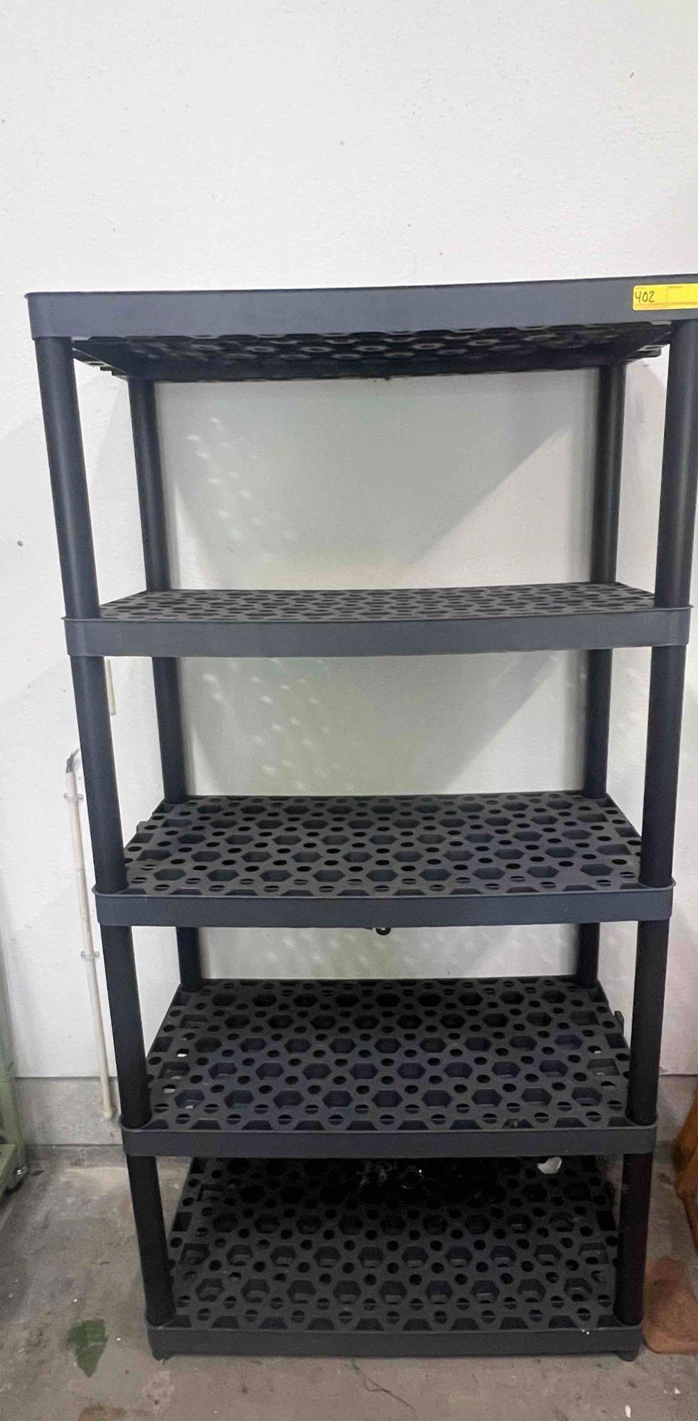 PVC Shelf Unit