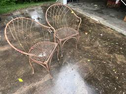 Two Metal Chairs