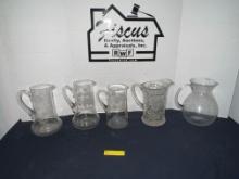 Clear Glass Pitchers