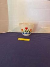 Fire King Tulip Mixing Bowl