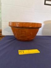 USA Marked Stone Bowl