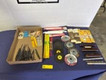 Drill Bits, Saw Blades, Grinder Wheels