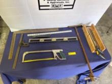 Square, Level, Saws & more