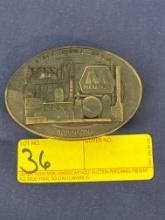 Marathon Illinois Refining Division Robinson Belt Buckle