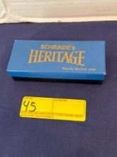 Schrades Heritage two blade pocket knife