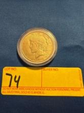 1922 Peace Silver Dollar