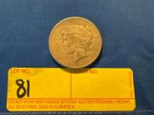 1923 S Peace Silver Dollar