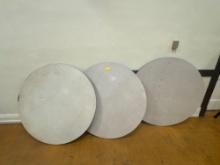 Round Top Fold Up Tables (3)